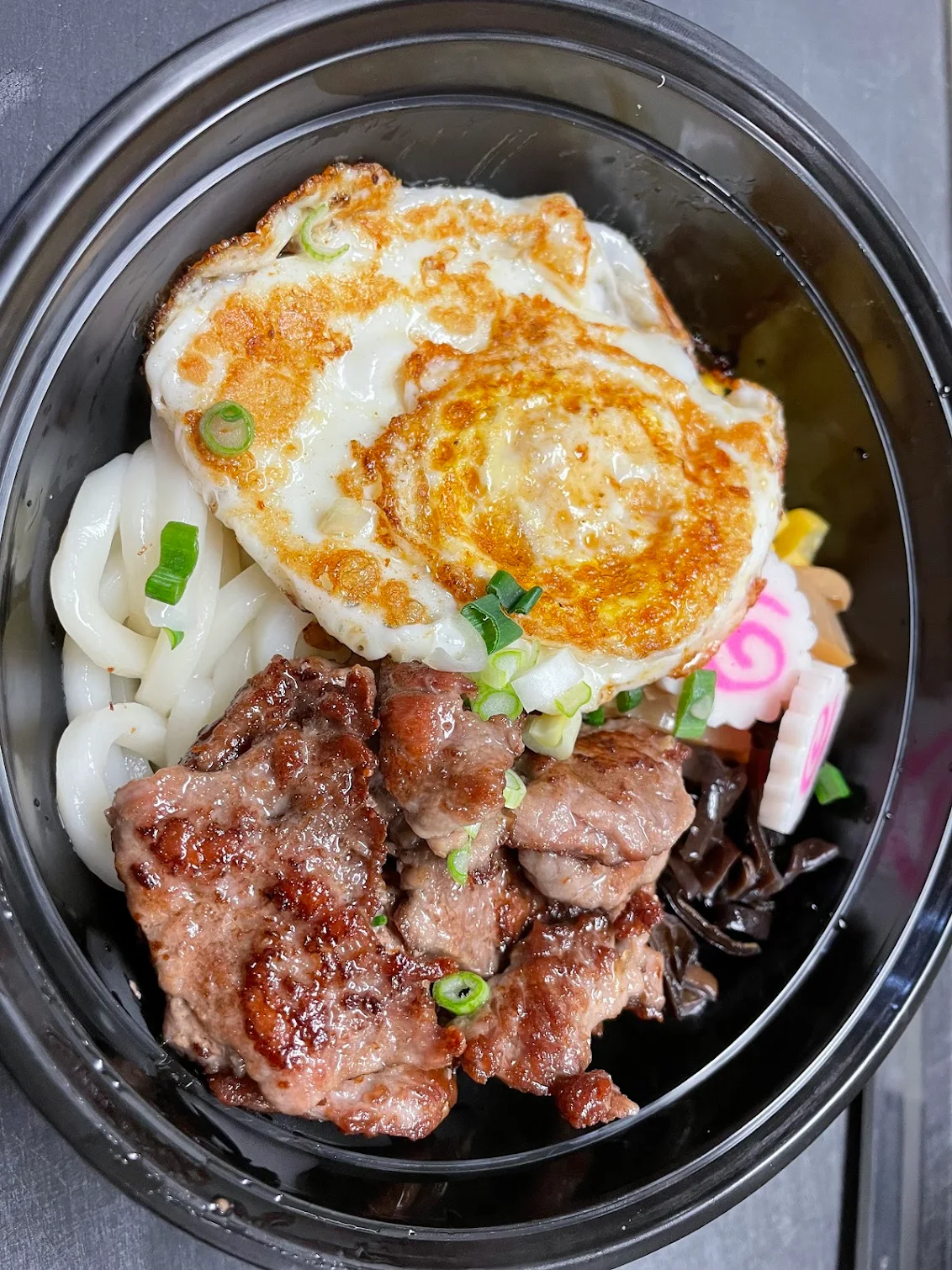Assorted Asian takeout dishes from Kirin Asian Kitchen
