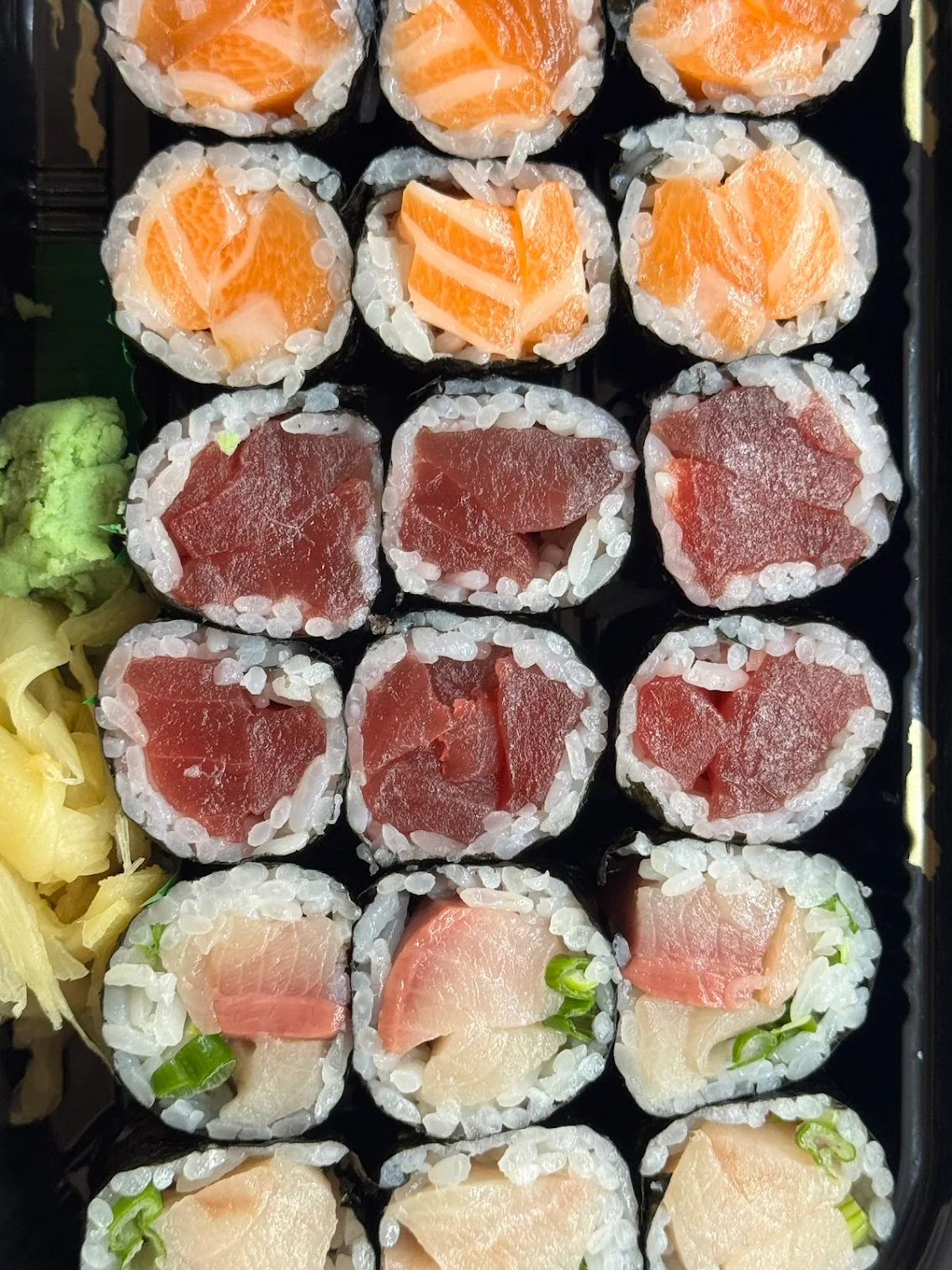 Colorful prepared dishes from Kirin Asian Kitchen